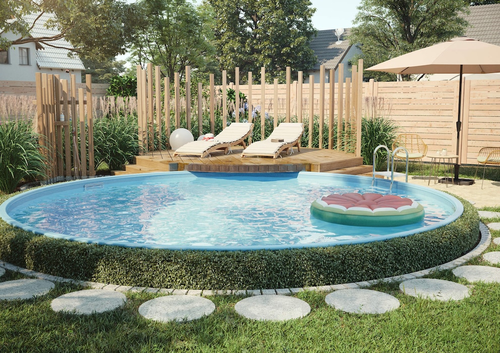 Der perfekte Pool für Ihren Garten